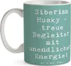 Mr. & Mrs. Panda Tasse Spruch Siberian Husky Energie - Produktbild-Vorschau 3