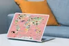 MuchoWow® Laptop Aufkleber Sticker Cover Weltkarte - Kinder Produktbild-Vorschau 4