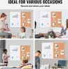 Wandtafel, kurktafel, prikbord, combinatie tafel, Productafbeelding-voorbeeld 6