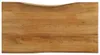 vidaXL Piano da tavolo con bordo ad albero 100x60x3,8 cm in Anteprima dell’immagine prodotto 8