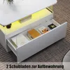 Radelldar Couchtisch mit LED-Beleuchtung Wohnzimmertisch Produktbild-Vorschau 4