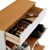 Schuhkipper BASIL, schöner Schuhschrank aus Kiefer Produktbild-Vorschau 5