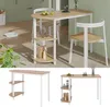 Küchentisch Vicco Freetown Goldkraft Eiche/Weiß 110 x 50 cm Produktbild-Vorschau 2