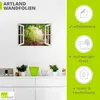 ARTland Wandbild, selbstklebend Torbögen durch Bäume, weiß Produktbild-Vorschau 3