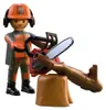 PLAYMOBIL: Il boscaiolo con motosega Anteprima dell’immagine prodotto 8