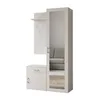 AX LIVING Garde-robe d'entrée Blanc Moderne Magnola 100cm Voir les images du produit 2