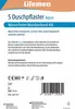 Lifemed Duschpflaster XXL 10cm x 8cm Aqua 5 Stück Produktbild-Vorschau 2