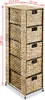 vidaXL Standregal mit 5 Körben 25,5x37x100 cm Produktbild-Vorschau 14
