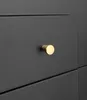 A close-up shot of a black drawer with a gold knob. Anteprima dell’immagine prodotto