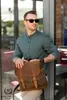 Herren-Reiserucksack groß vintage braun Paolo Peruzzi Produktbild-Vorschau 13