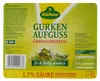 Kühne Gurken Aufguss 1,7% Säure 5L Produktbild-Vorschau 2