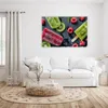 Glasbild 120x80cm in XXL für Wohnzimmer, Schlafzimmer Motiv Produktbild-Vorschau 2