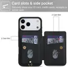 Crossbody puzdro z umelej kože pre Apple iPhone 17 Pro Max Náhľad obrázku produktu 3