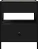 vidaXL Couchtisch mit Infinity-LED Schwarz 40x40x51 cm Produktbild-Vorschau 6
