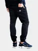 Jigga Crown Stitch Stoff-Jogger-Hose Schwarz / Weiß L Produktbild-Vorschau 1