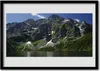 Bild 100x70 MDF-Rahmen Wandkunst Lake Forest Berglandschaft Produktbild-Vorschau 1
