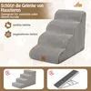 COSTWAY Escalier pour chien 4 marches, marches Voir les images du produit 6