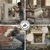 Xaralyn cheminée à vapeur d'eau - Milos ELE- blanc pierre Voir les images du produit 6