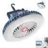 2400 mAh Campingventilator, 2-in-1 Ventilator mit Licht, Produktbild-Vorschau 1