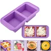 Silikon-Gefrierbehälter mit Deckel – Portionsformen für Produktbild-Vorschau 4