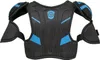 A black and blue chest protector for youth hockey. Produktbild-Vorschau