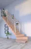 Holztreppe Lindos (Buche) in  1/4 gewendelter Ausführung Produktbild-Vorschau 1