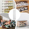 Armoire à chaussures empilable en plastique - 6 niveaux Voir les images du produit 6