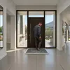 Tapis d'entrée Relaxdays, 80 x 50 cm, aluminium, résistant Voir les images du produit 3