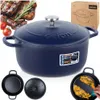 ORION Gusseisen Emaille Topf mit Griff 52 L Ø 26 cm 113348 Produktbild-Vorschau 11