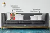 MuchoWow® Zierkissen Sofakissen Wohnzimmer Dekokissen 50x50 Produktbild-Vorschau 3
