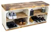 neue grosse Holzplanke geflammt 100cm x 14,5cm Holzstärke Produktbild-Vorschau 10