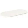 vidaXL Tablero de mesa blanco, 100x50x2,5 cm, madera maciza Vista previa de la imagen del producto 1