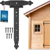 KOTARBAU® Kreuzgehänge 300 mm Ladenband Scharnier Band Produktbild-Vorschau 1
