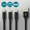 Moxie, câble de charge (3 en 1, Micro-USB / USB-C / Voir les images du produit 5