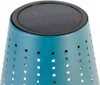 Outdoor Tischleuchte Blau inkl  LED 3 Stufig dimmbar Produktbild-Vorschau 3