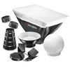 Walimex pro Set Blitzvorsätze 7tlg. - mit Adapter, Produktbild-Vorschau 1