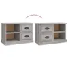 vidaXL TV Schrank Grau Sonoma 73x35,5x47,5 cm Holzwerkstoff Produktbild-Vorschau 10