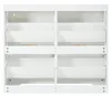 Merax Schuhschrank mit 4 Klappfächer und 3D-Strukturfront, Produktbild-Vorschau 13