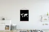 MuchoWow® Textilposter Weltkarte - Design - Dreieck 120x160 Produktbild-Vorschau 2