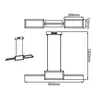 BRILLIANT moderne Pendelleuchte TUNAR | Hängelampe mit Produktbild-Vorschau 6