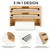 EXITOSO 3 in 1 porta-taglierino-dispenser da cucina Anteprima dell’immagine prodotto 2