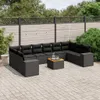 The Living Store 11-tlg. Garten-Sofagarnitur mit Kissen Produktbild-Vorschau 1
