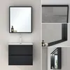 doporro Spiegelschrank Wandspiegel mit LED-Beleuchtung und Produktbild-Vorschau 5