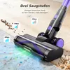 Akku Staubsauger, 48000Pa Staubsauger Kabellos mit Smart Produktbild-Vorschau 3