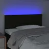 LED Kopfteil Schwarz 80x5x78/88 cm Stoff Produktbild-Vorschau 3