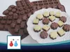 Juego de 6 moldes de silicona para bombones, con diferentes Vista previa de la imagen del producto 6