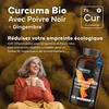 Gélules de curcumaau gingembre et au poivre, 365 gélules – Voir les images du produit 2