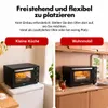 Tomado TEO2101B Mini Backofen - 21 Liter - Schwarz Produktbild-Vorschau 5