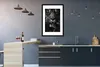MuchoWow® Gerahmtes Poster Nahaufnahme eines Tigers im Produktbild-Vorschau 5