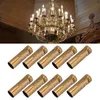 10 pezzi di tubi metallici E14 per portalampade a candela, Anteprima dell’immagine prodotto 6